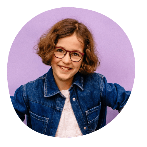 Toni - Purple Glow Try On