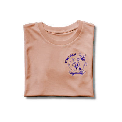T-Shirt IVY - Apricot / Lilac